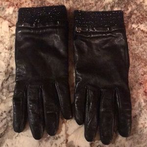 Henri Bendel Leather Gloves